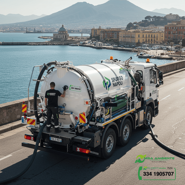Spurgo Serbatoi acque reflue Napoli